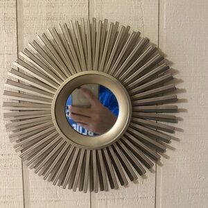 Sunburst Wall Mirror in gold
